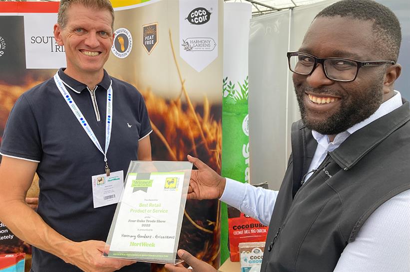 Best retail product/service: Harmony Gardens Ericaceous Compost